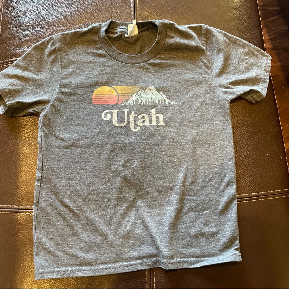 Utah Gray Graphic T-Shirt